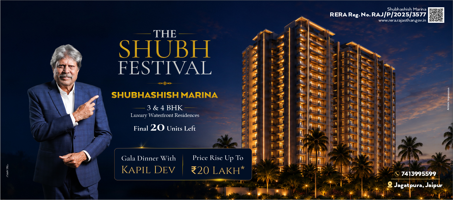 Shubhashish Marina Banner